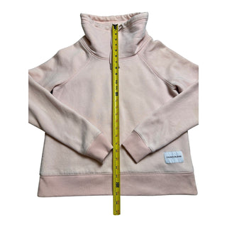 Calvin Klein Jeans Pink Pullover Sweatshirt with High Neck