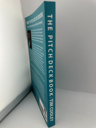 The Pitch Deck Book Tim Cooley NEW Startup Investor Guide