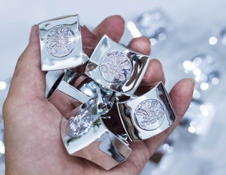 Royal Water Silver Perfume Cap 3rd Gen Replacement Square