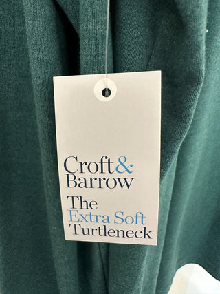 Croft & Barrow Extra Soft Turtleneck Long Sleeve Shirt XL