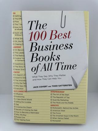 The 100 Best Business Books of All Time Covert Sattersten