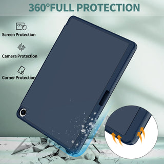 Amazon Fire Max 11 Case 13th Gen 2023 Trifold Stand Auto Wake Sleep Navy Blue