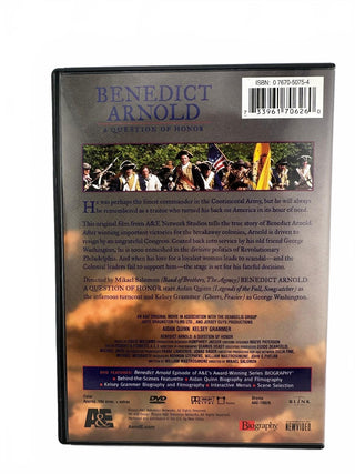 Benedict Arnold: A Question of Honor DVD - Historical Drama with Aidan Quinn & K