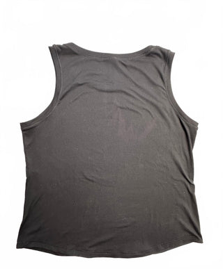 Yogalicious Womens L Black Sleeveless Yoga Workout Tank Top