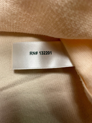 Criquet Men's L Cream Corduroy Pearl Snap Western Shirt
