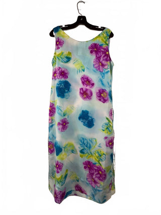 Spago Women's Floral Sleeveless Maxi Dress with Navy Molly