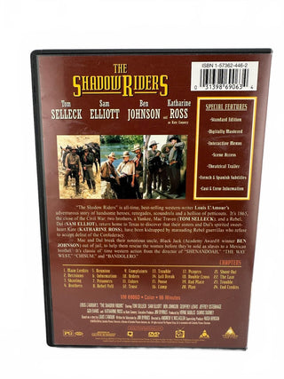 The Shadow Riders DVD - Western Classic Starring Tom Selleck & Sam Elliott