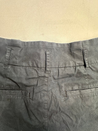 Banana Republic Black 4" Chino Shorts Size 6 Cotton Stretch