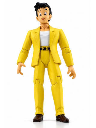Vintage 2002 Irwin Dragon Ball Z Yamcha 5" Yellow Suit Action Figure DBZ