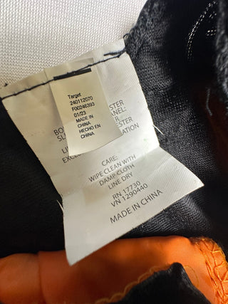 Girls Halloween Witch Costume Dress Orange Black Size 4-5T