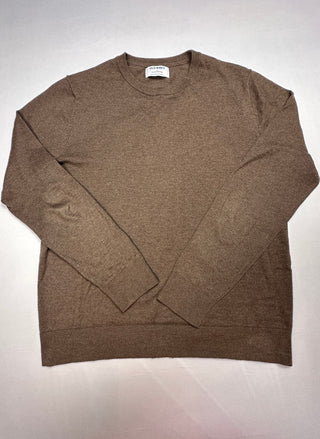 Old Navy Brown Crew Neck Sweater Size Small Machine Washable