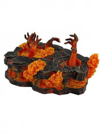 2007 Marvel Select Ghost Rider Figure Hellfire Base