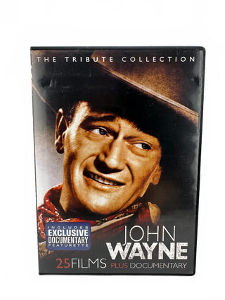 John Wayne Tribute Collection 25 Classic Western Films DVD Set with Exclusive 25