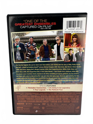 Last Vegas DVD Comedy Movie Starring Douglas, De Niro, Freeman, Kline