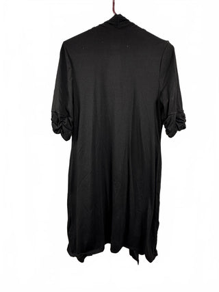Delirious Los Angeles Women's Black Open-Front Cardigan