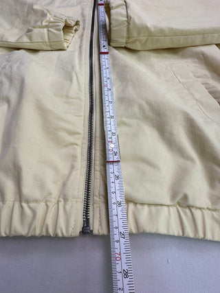 Gap Men's L Cream Cotton Harrington Full Zip Jacket 2022