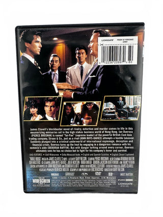 Noble House 2-Disc DVD Set Starring Pierce Brosnan - Lionsgate Widescreen 90s TV