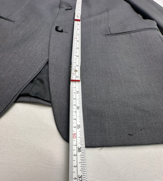 BLACK by Vera Wang Men's Gray Tuxedo Blazer Size 42R