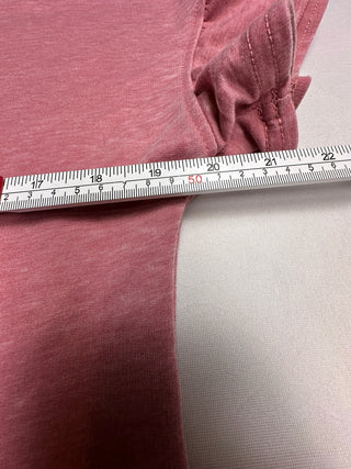 Jane and Delancey Women's Pink Short Sleeve Crew Neck T-Shirt Size Small
