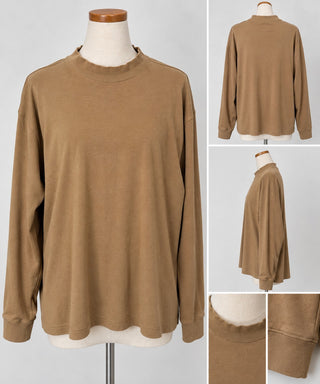 Roundtree & Yorke Men's XL Long Sleeve Cotton Shirt Tan Crew