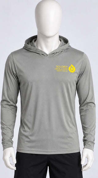 Paragon UPF 50+ Sun Hoodie S Soldier Hollow Nordic Gray