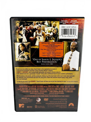 Coach Carter DVD Full Screen Collection - Drama Sports Inspirational Movie