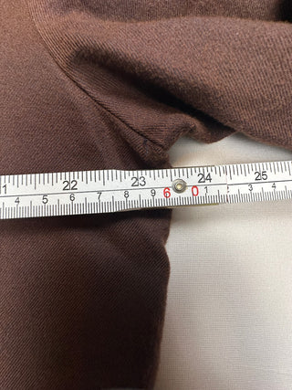 American Apparel Men's L Chocolate Brown Button Up Shirt