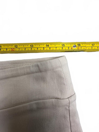 J. McLaughlin Womens Bermuda Shorts Size 10 Beige Pull On