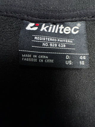 Killtec Red Cable Knit Full Zip Fleece Jacket Women’s 14