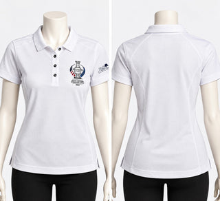Ping Womens White Solheim Cup Finca Cortesin Polo Shirt 2023