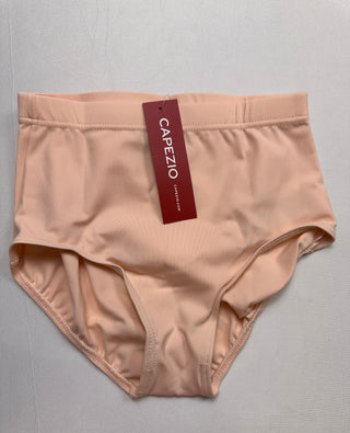 Capezio Women's Nude Brief TB111 Size Small