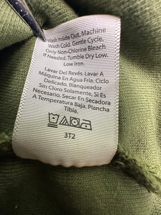 Time and Tru Women's M Olive Green Fleece Shacket