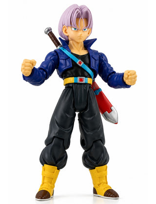 Vintage 2000 Irwin Dragon Ball Z Future Trunks 4.5" Figure w/ Sword DBZ