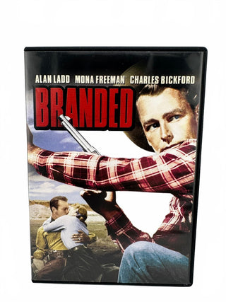 Branded DVD 1950s Classic Western Film Starring Alan Ladd Mona Freeman Very Good
