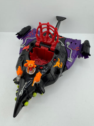 Vintage Mighty Max Dread Star Vehicle Play 1990s Incomplete