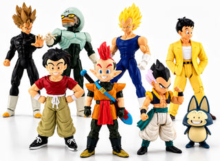 Dragon Ball Z Action Figure Set - 8 Characters Included