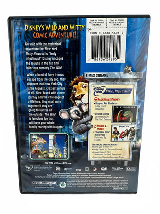 Walt Disney Studios Entertainment The Wild DVD Animated Family Adventure