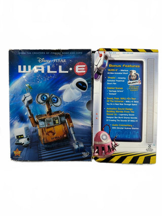 Disney Pixar WALL-E DVD Animated Family Adventure Movie with Bonus Features