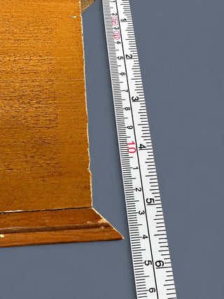 Large Vintage Handmade Wooden Model Sailboat Yacht 45" Long 61" Tall w/ Stand