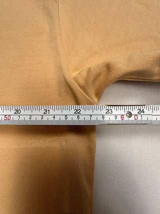 COS Men's L Tan Beige Crew Neck Short Sleeve T-Shirt