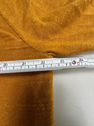 J.Crew Men's Large Cotton Crew Neck Sweater in Mustard