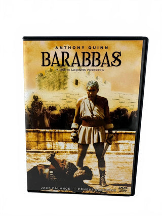 Barabbas DVD Starring Anthony Quinn - Vintage Biblical Drama by Columbia Picture