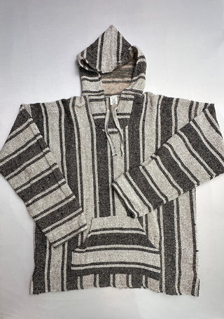 Artesanias Aris Men's XXL Baja Hoodie Mexican Poncho NWOT
