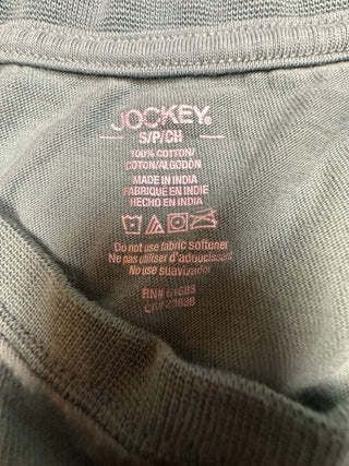 Jockey Men's Classic Fit Green Cotton T-Shirt Size Small