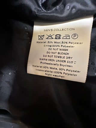 APTRO Men's Wool Blend Camel Coat Size L