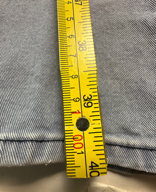 Cotton On Men's Light Blue Tapered Leg Denim Jeans, Size 32x