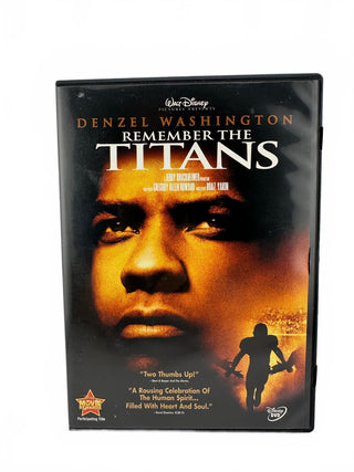 Remember the Titans DVD Featuring Denzel Washington Disney Pictures Very Good