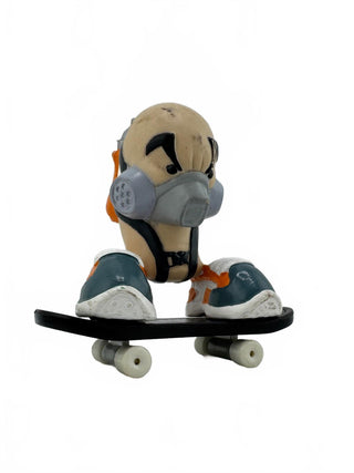 2001 Tech Deck Dudes Green Draco Tag Figures Skateboard