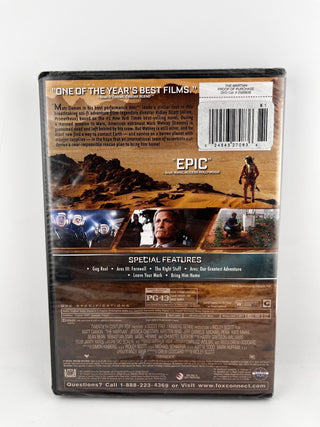 The Martian DVD Movie Starring Matt Damon