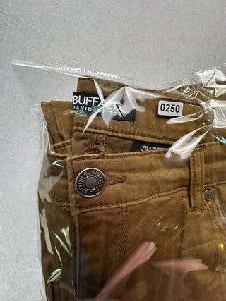 Buffalo David Bitton Brown Stretch Pants Women 8/29